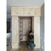 家装-实木大衣柜