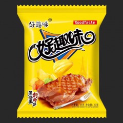 好趣味 菠萝蜜烤肉味点心面