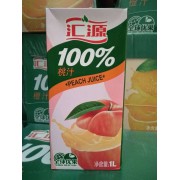 汇源1L100%桃汁