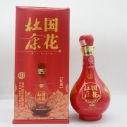 杜康国花红瓷浓香型白酒52度500ml