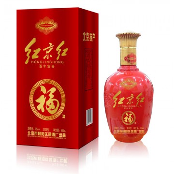 红京红百年富贵福酒52度500ml