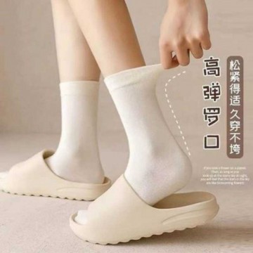 袜子女月子袜秋冬女袜白色袜子学生袜堆堆袜长袜弹力爆款网红袜子