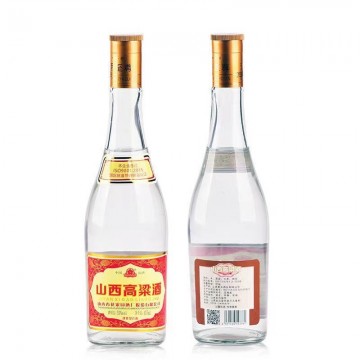 整箱批发53°山西高粱酒光瓶杏花村清香型纯粮酒白酒