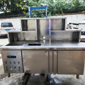 高价回收二手冷藏柜操作台厨房设备
