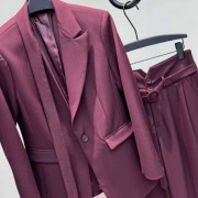 【芮纳服饰】设计感套装穿搭时尚优雅女性商务装女士西装