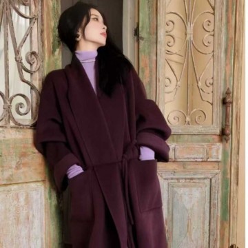 芮纳搭配服装服饰穿搭羊绒外套大衣