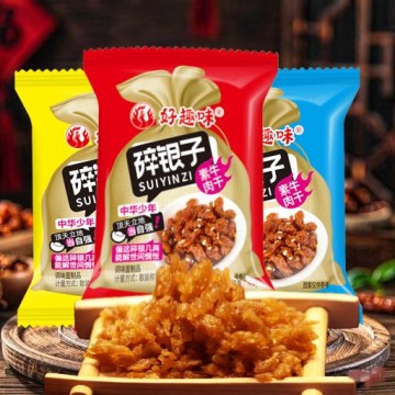 好趣味碎银子素牛肉粒