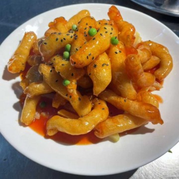 禹州小秦川新推特色美食菜系土豆条糖醋里脊（纯里脊肉）