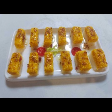 禹州小秦川新推特色美食菜系（黄米凉糕）