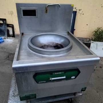 出售回收电热大锅灶商用酒店工厂食堂大电热炒菜锅炉煮羊肉汤电灶