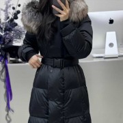 鹅绒服羽绒服女士长款秋冬装服装服饰搭配上衣保暖轻薄