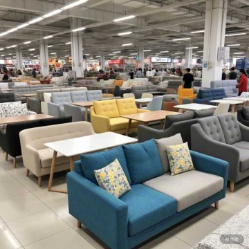 布艺沙发批发办公家具家私商家宣传推广建站线上店铺制作平台