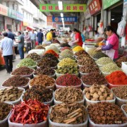干菜调味品批发市场花椒大料红辣椒大荤香线上推广平台