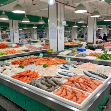 海鲜冻品商家宣传推广建站网络店铺制作产品发布平台