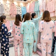纯棉睡衣春夏秋冬睡衣棉绸睡衣家居服商家宣传引流网络店铺推广