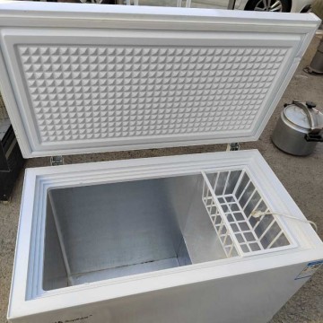 出售荣事达一级节能冰柜家用小型冷藏冷冻卧式冷柜商用两用无霜柜