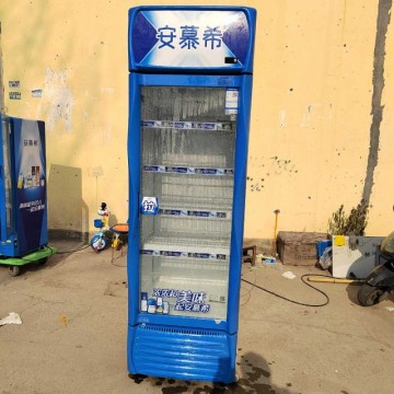 出售二手饮料保鲜柜立式冰柜商用展示柜饮料冷藏啤酒单双门展示柜
