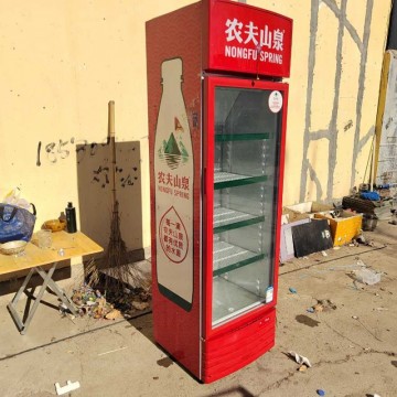 出售二手农夫山泉饮料展示柜单门冷柜冷藏柜水柜