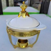 回收金器暖汤架连底碟燕窝盅鱼翅盅温菜架酒店用品金银器餐具