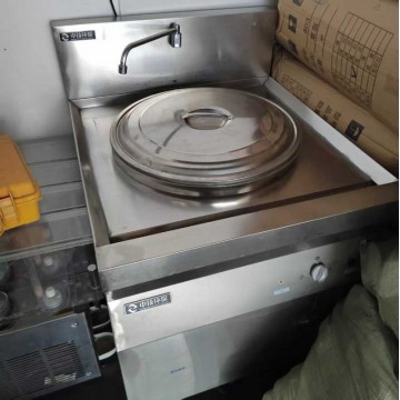 出售回收方形煮面炉商用燃气不锈钢电热变频熬汤桶煮肉锅汤面炉