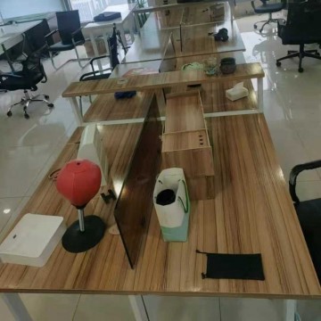 回收办公桌椅组合员工位财务双人工位卡座职员办公桌简约现代