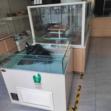 回收敞开式三明治柜水果捞果切柜烘焙店蛋糕甜品饮料保鲜柜