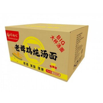 好趣味老母鸡炖汤面高杯汤面