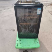 出售奥克斯冰吧透明玻璃酒柜单门冰箱家用展示留样茶叶冷藏保鲜柜