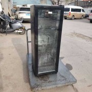 回收荣事达冰吧透明玻璃酒柜单门冰箱家用展示留样茶叶冷藏保鲜柜