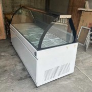 出售回收蒸馏式无风无霜柜展示柜卤肉熟食柜卤味鸭货冰柜制冷冰鲜