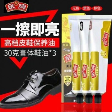 金鸡正品皮鞋皮鞋油鞋油黑色自然色保养棕色护理皮革油上色补色
