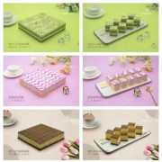 蓝莓幕斯蛋糕 提拉米苏排糕 抹茶红豆幕期蛋糕