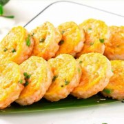 禹州小秦川新推点心主食招牌大虾饼色香味美