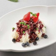 蓝莓沙豆山药特色甜食甜品水果拼盘水果沙拉