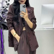 长款女士套装时尚优雅大方上班谈判增添气质
