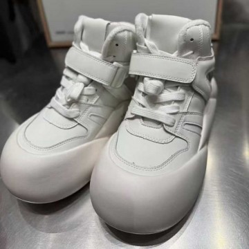 高帮厚底大头面包鞋丑萌休闲运动鞋秋冬款百搭款男士鞋女士鞋