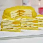 千层蛋糕水果甜品提拉米苏甜点面点小方块蛋糕自助餐厅必备