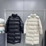 爆款男款男女同款连帽长款羽绒服保暖防冻冬季新款服饰