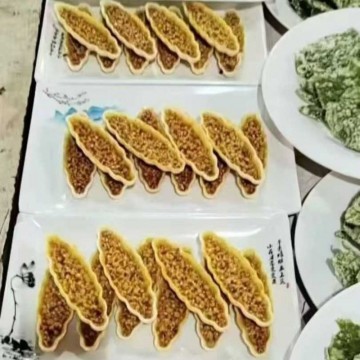 小船酥巴旦木干果坚果糕点酥脆解馋休闲食品零食批发