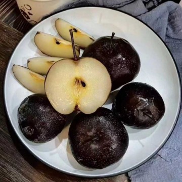 冻梨批发冷冻水果爆汁货源充足酸甜黑梨现货