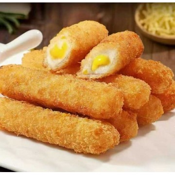 奶酪鱼条火锅店食材芝士夹心鱼柳条商用餐厅料理油炸点心