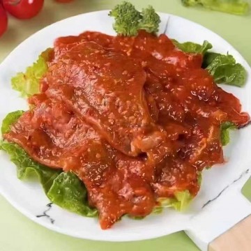 麻辣牛肉精选牛肉食材料理烧烤店烤肉自助餐肉制品饭店餐饮半成品