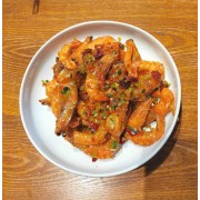油焖大虾油炸大虾 海鲜美食推荐 禹州小秦川餐饮新菜系列