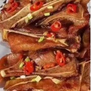 扇子骨手抓排骨腌制肉油炸整箱商用冷冻批发