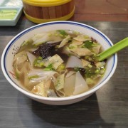 酸汤面叶酸汤面葱花面条主食特色美食餐饮