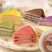 甜品汇臻鲜千层甜品汇经典甜品汇榴莲味千层咔诺熙高端榴莲千层