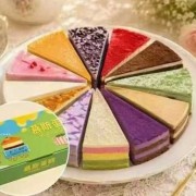 慕斯蛋糕(甜点代餐三角绵密慕斯入口即化 甜品汇慕斯甜品