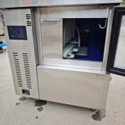 一体式制冰机吧台制冰机奶茶店咖啡店商用月牙式制冰机水冷全自动