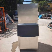 星极制冰机型号XJ-500大型分体水冷式制冰机奶茶咖啡店专用