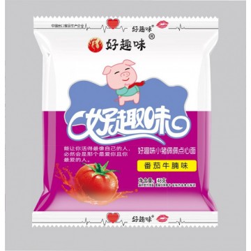 番茄牛腩味-好趣味小猪佩佩点心面